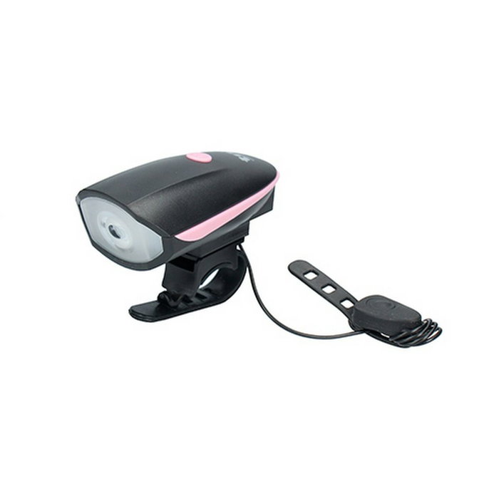 Linterna LED para Bicicleta TM Electron Rosa Linterna LED para Bicicleta TM Electron Rosa