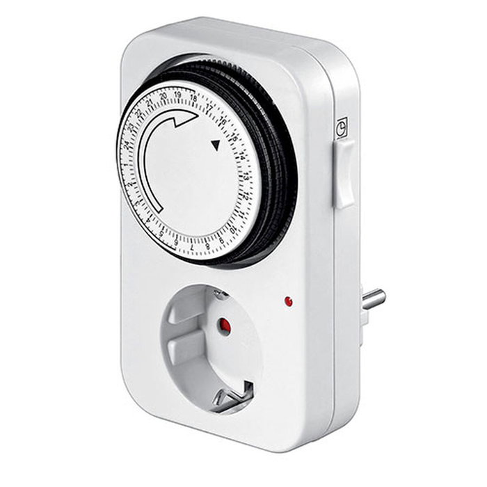 Enchufe con programador analógico TM Electron TMUAD100 Enchufe con programador analógico TM Electron TMUAD100