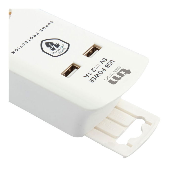 Regleta Enchufes 6 Tomas con Interruptor TM Electron TMUAD306