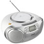 Philips AZ127/12 Radio y CD portátil con Casete y Bass Boost, Gris