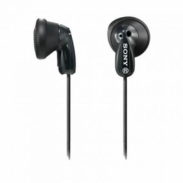 Sony Auriculares Intrauditivos MDR-E9LP con Imán de Neodimio, Jack 3.5mm, Negros - MDRE9LPB