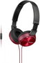 Sony MDR-ZX310APR Rojo con Micrófono
