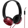 Sony MDR-ZX310APR Rojo con Micrófono