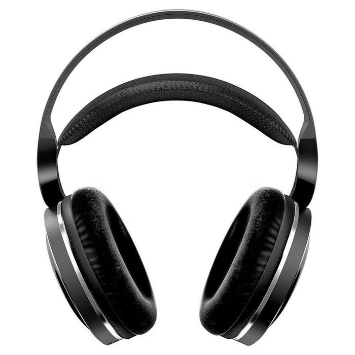 Philips SHD8850/12 Auriculares Inalámbricos para TV, Diadema Circumaural, Frecuencia 8 - 22500 Hz, Negro, Batería Recargable de 20 Horas