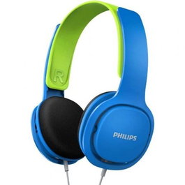 Philips SHK-2000BL/00 Auriculares para Niños On Ear Alámbricos 3,5mm Jack Azul