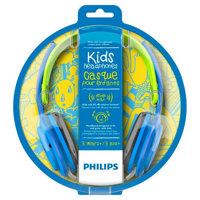 Philips SHK2000BL/00 Auriculares para Niños Azul Philips SHK2000BL/00 Auriculares para Niños Azul