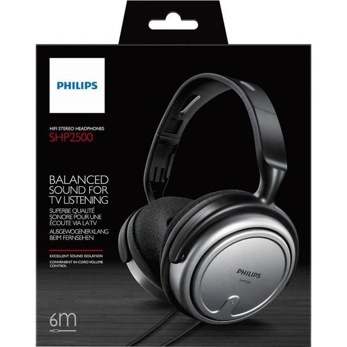 Philips SHP2500/10 Auriculares Supraurales con Cable