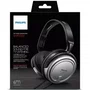 PHILIPS Auriculares para TV, Inalámbricos con Transmisor Digital, 2.4 GHz, Banda Lateral DORADA