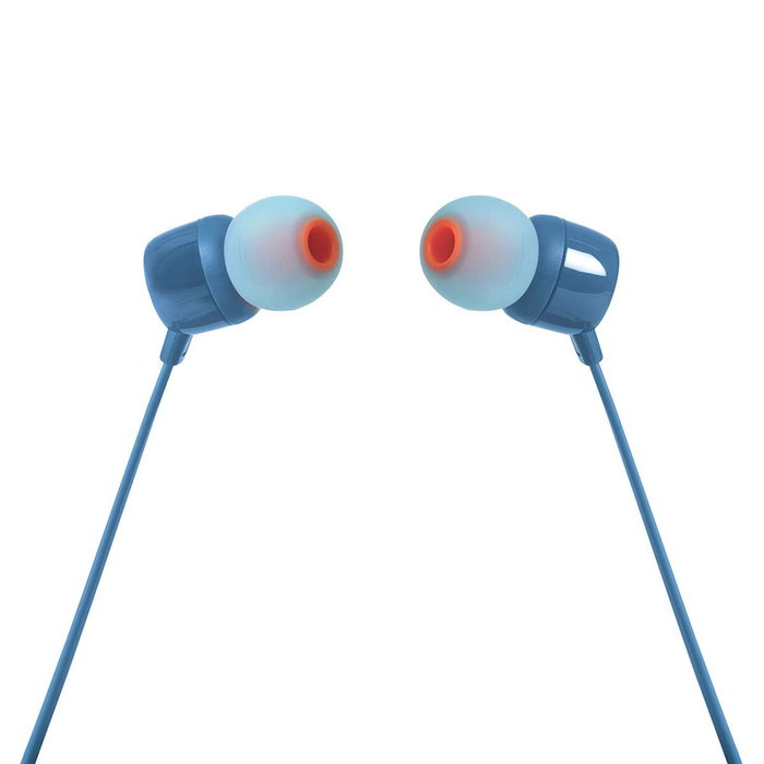 JBL Tune 110 Auriculares Intrauditivos con Micrófono - Azul JBL Tune 110 Auriculares Intrauditivos con Micrófono - Azul