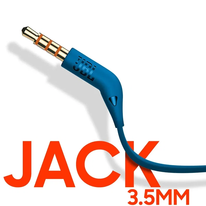 JBL Tune 110 Auriculares Intrauditivos con Micrófono Azul