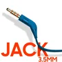 JBL Tune 110 Auriculares Intrauditivos con Micrófono Azul