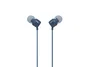 JBL Tune 110 Auriculares Intrauditivos Alámbricos con Micrófono, Conector Jack 3.5 mm, Azul