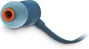 JBL Tune 110 Auriculares Intrauditivos con Micrófono Azul