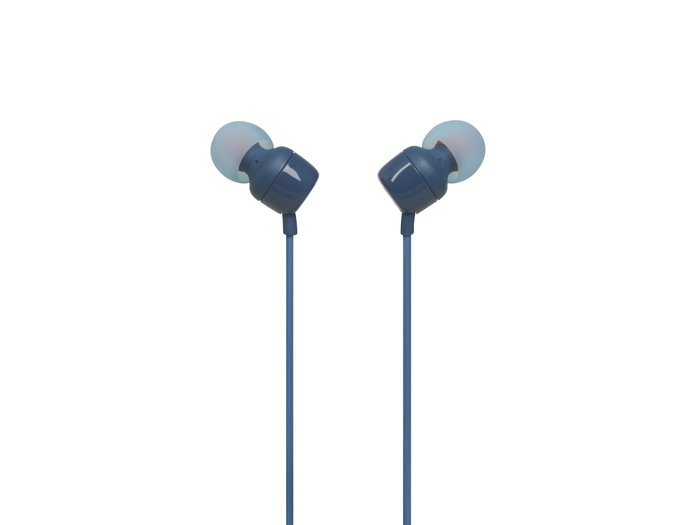 JBL Tune 110 Auriculares Intrauditivos con Micrófono - Azul JBL Tune 110 Auriculares Intrauditivos con Micrófono - Azul
