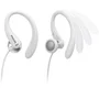 Philips TAA1105WT/00 Auriculares Deportivos Intrauditivos con Micrófono, Gancho para la Oreja, Cable 1.2m, Resistencia al Sudor IPX2, Color Blanco