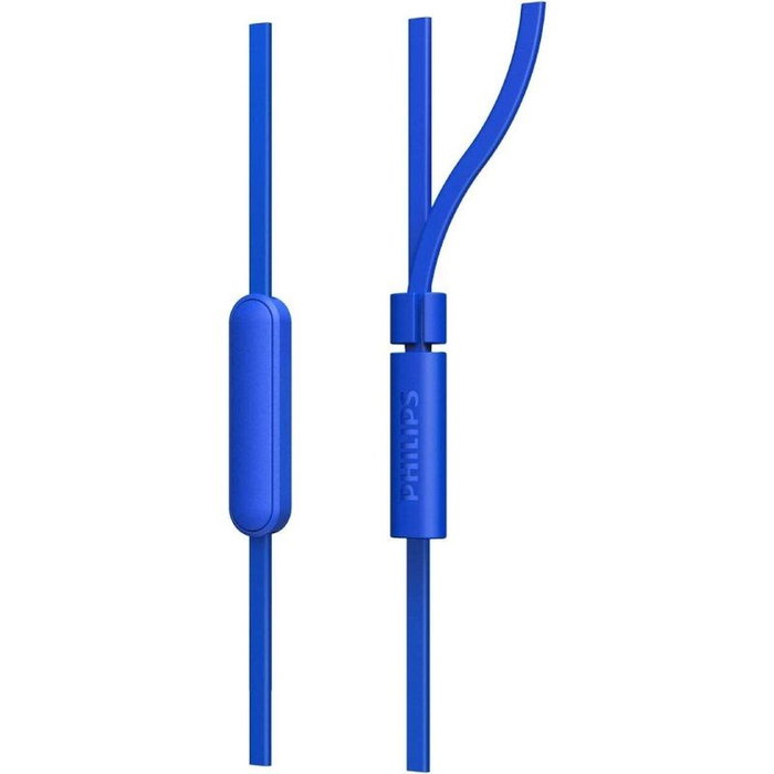 Philips TAE1105BL Auriculares Intrauditivos Azules con Micrófono