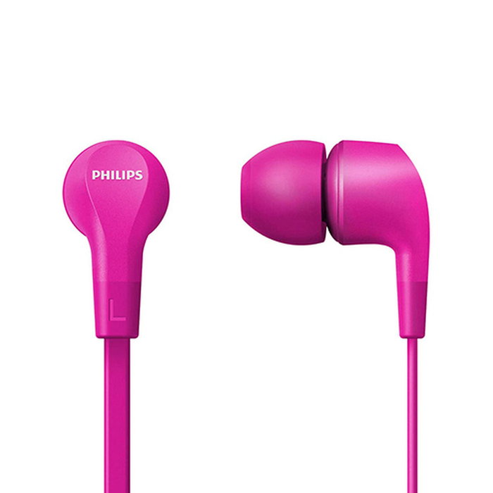 Philips TAE1105PK Auriculares Intrauditivos con Micrófono - Rosa Philips TAE1105PK Auriculares Intrauditivos con Micrófono - Rosa