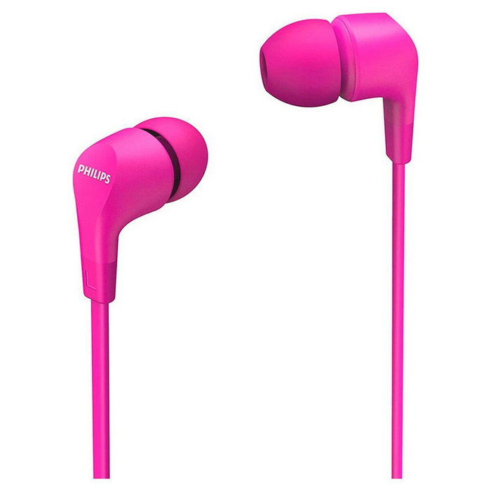 Philips TAE1105PK Auriculares Intrauditivos con Micrófono - Rosa Philips TAE1105PK Auriculares Intrauditivos con Micrófono - Rosa