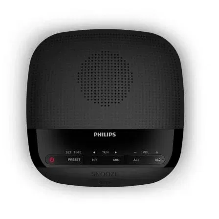 Philips TAR3205/12 Radio Reloj Digital Negro