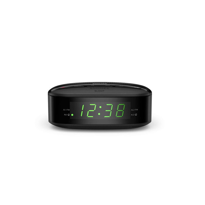 Philips TAR3205/12 Despertador Digital con Radio FM y Alarma Dual Negro Philips TAR3205/12 Despertador Digital con Radio FM y Alarma Dual Negro