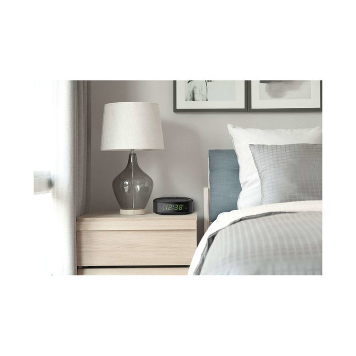 Philips TAR3205/12 Despertador Digital con Radio FM y Alarma Dual Negro Philips TAR3205/12 Despertador Digital con Radio FM y Alarma Dual Negro