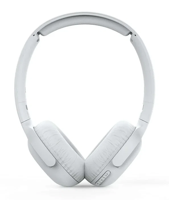 Philips TAUH202WT/00 Auriculares Inalámbricos Bluetooth Diadema Supraaural con Micrófono, Blancos, 15h Batería, Plegable