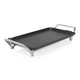 Princess Table Chef Premium XL 103110 - Plancha Teppanyaki o Placa Eléctrica de Asar de 2500W, 46x26cm, con Revestimiento Antiadherente, Asas Frías y 4 Espátulas