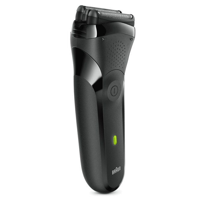 Braun Series 3 300s Negro, Afeitadora de Láminas Recargable con Batería NiMH