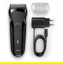 Braun Serie 3 300s Máquina de afeitar de láminas Negro 2 SensoFoil LED Batería recargable