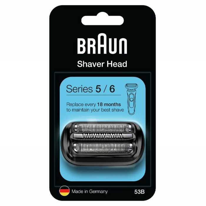 BRAUN Recambio de Afeitadora, Cuchillas y Cabezal de Corte para Serie 5 y Serie 6
