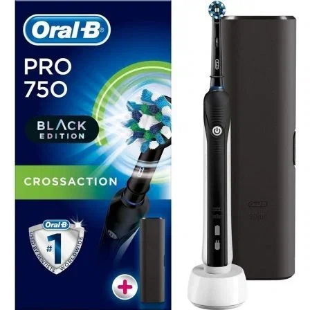 Cepillo Dental Braun Oral B Pro 750 Cross Action Black Edition Cepillo Dental Braun Oral B Pro 750 Cross Action Black Edition