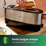 Philips HD2692/90 Tostadora Eléctrica Viva Collection Negra 1030W Centrado Automático Paredes Frías Con Bandeja Para Migas