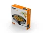 Tristar PZ-2964 Sartén Eléctrica de 1500W, 40cm, 280°C Máx., Acero Inoxidable Antiadherente con Tapa Transparente y Cable Extraíble - Ideal para Cocinar y Acamadas