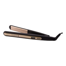 Remington Plancha de pelo Sleek & Curl S6500 Negro/dorado
