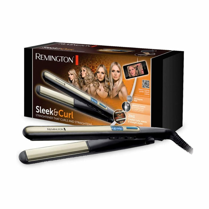 Remington Sleek & Curl S6500 Negro/Dorado