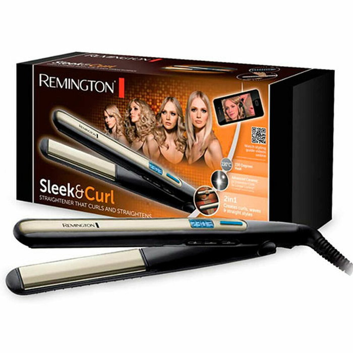 Remington Sleek & Curl S6500 Negro/Dorado