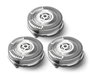 Philips SH50/50 Cabezales de Repuesto para Series 5000 y 6000, Pack de 3, Cromo