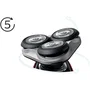 Philips Cabezales de Repuesto SH50/50, Pack de 3, Cromo