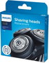 Philips SH50/50 Cabezales de Repuesto Serie 5000 y 6000, Pack de 3, Cromo