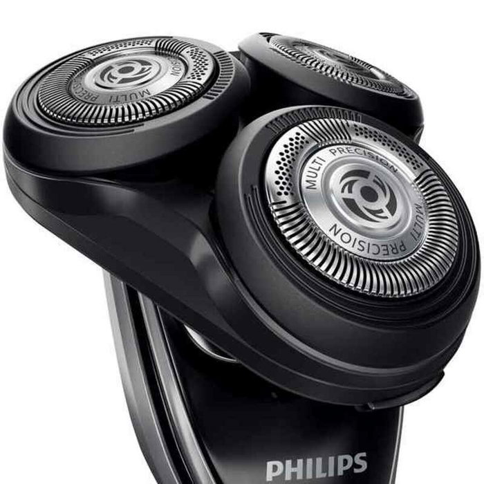 Philips SH50/50 Cabezales de Repuesto Serie 5000 y 6000, Pack de 3, Cromo Philips SH50/50 Cabezales de Repuesto Serie 5000 y 6000, Pack de 3, Cromo