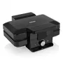 Tristar WF-1165 Gofrera de 1000W para 2 Gofres Belgas con Termostato Regulable y Recubrimiento Antiadherente
