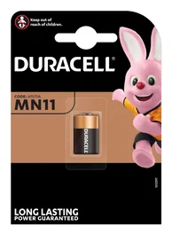 Duracell Pila Alcalina MN11 6V - Batería de Un Solo Uso - 1 Unidad en Blister