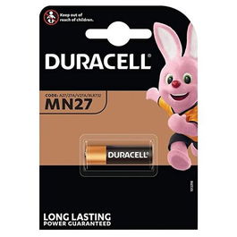 Duracell Pilas Alcalinas LR27 A27 12V Blister 1 Unidad