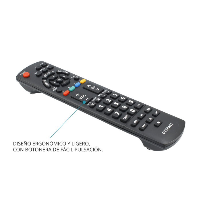 Tm Electron Mando Universal para TV Panasonic CTVPA01 Tm Electron Mando Universal para TV Panasonic CTVPA01