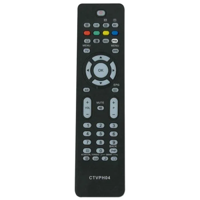 Genérico Mando TV CTVPH04 Compatible Philips | Sustituye RC-400, RC-5536, RC-7802, RC-7805, RC-8205 y Más Genérico Mando TV CTVPH04 Compatible Philips | Sustituye RC-400, RC-5536, RC-7802, RC-7805, RC-8205 y Más