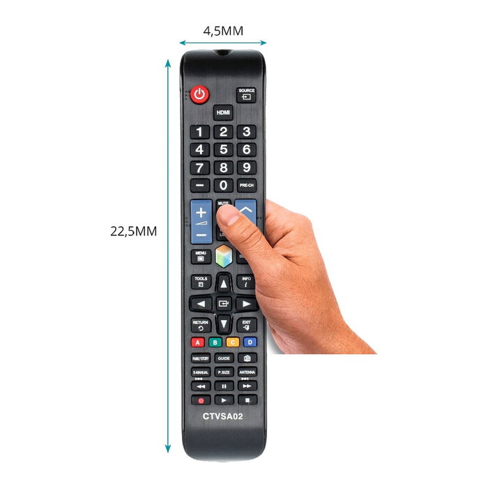 Samsung Mando TV CTVSA02 Compatible con Televisores Samsung Samsung Mando TV CTVSA02 Compatible con Televisores Samsung
