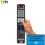 Tm Electron TMURC300 Mando a Distancia Universal para TV LG, Compatible con Smart TV y Funciones bajo Demanda