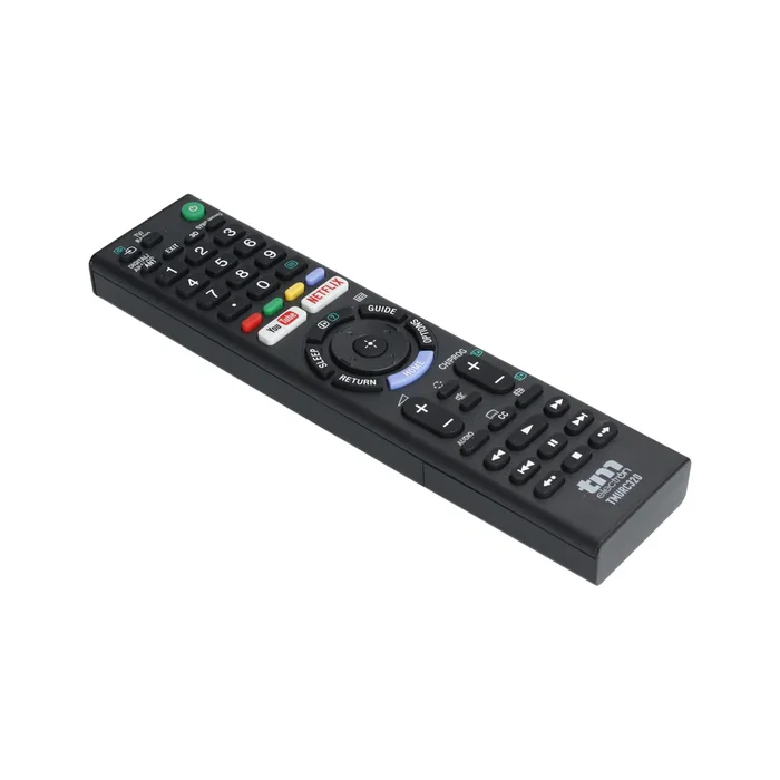 TM Electron TMURC320 Mando a Distancia Universal IR para TV Sony con Botones de Acceso Directo VOD, Alcance 8m, Negro