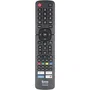 Tm electron Mando Universal para TV Hisense - Programado para LCD Hisense, Funciones Smart TV y Video Bajo Demanda, Compatible con Todos los Modelos