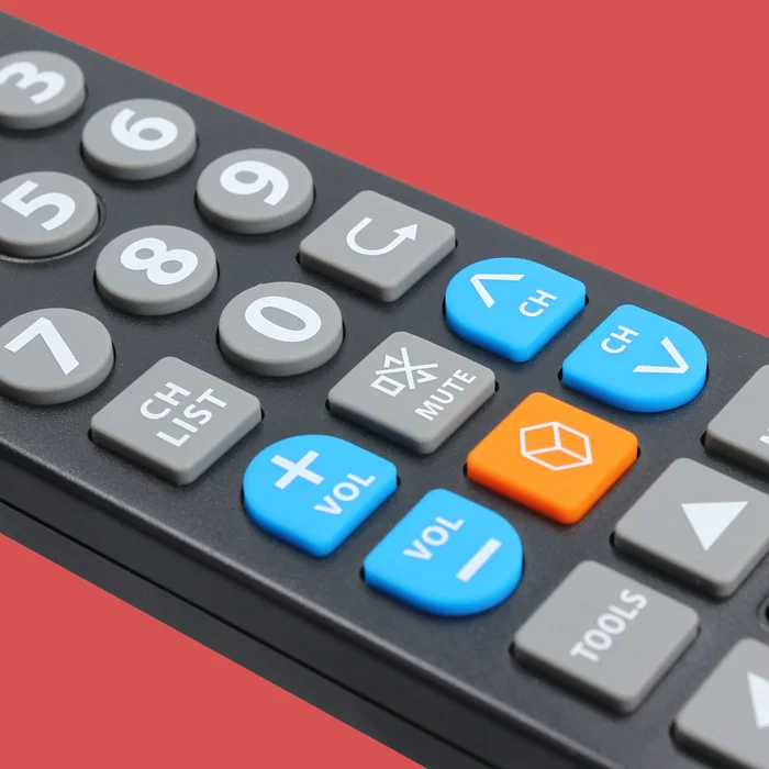 TM Electron Mando a Distancia Universal TMURC502, Compatible con Samsung, LG, Philips, Sony, Panasonic - Para Televisores LED, LCD y Plasma - Negro